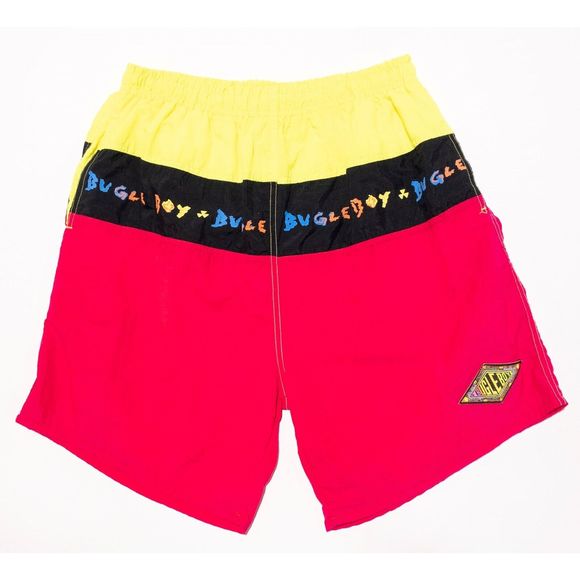 Bugle Boy Swim Vintage Bugle Boy Swim Trunks Xl Mens Hot Pink Neon